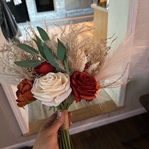 Bridal bouquet. Beautiful. Ordered from Etsy. Used once. Paid $70+ shipping